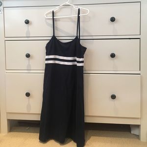 Brandy Navy and White Striped Dress